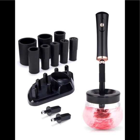 makeup brush cleaner Other - 2 in 1 Electric Makeup Brush Cleaner/Dry